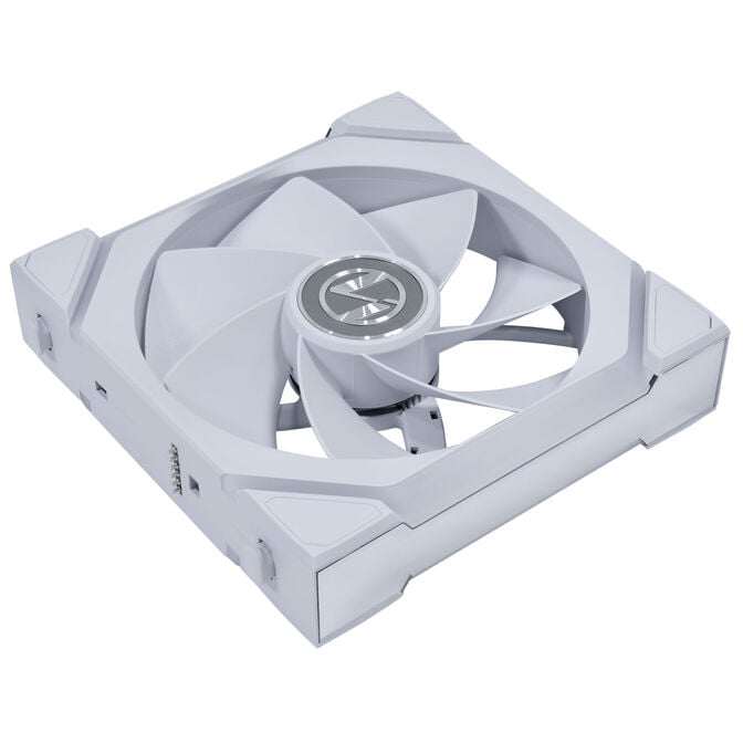 Lian Li UNI FAN SL FLEX Wireless PWM-L&uuml;fter, ARGB, Unendlichkeitsspiegel - Reverse Blade, 120mm, wei&szlig;, 3er-Pack mit Controller image number 2