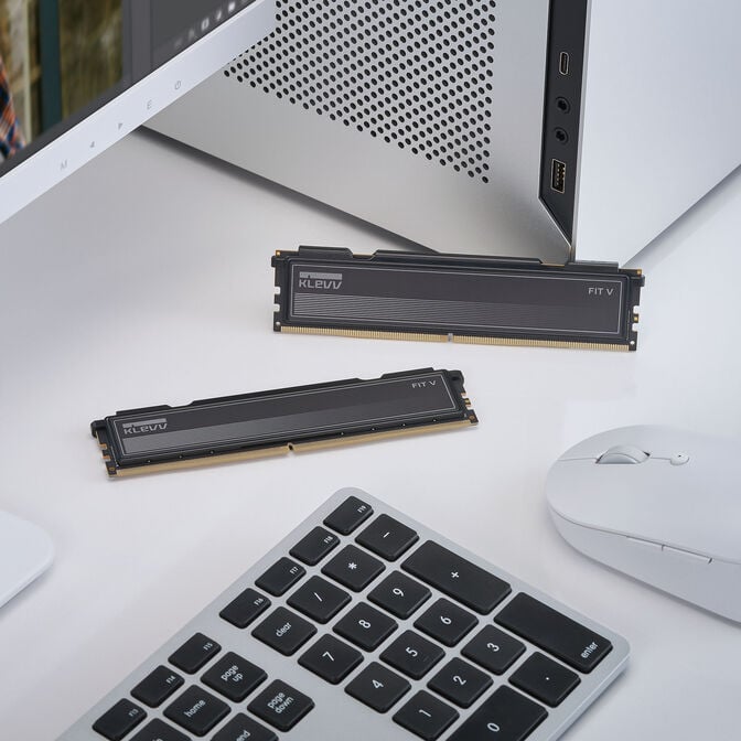 KLEVV FIT V DDR5-6000 RAM, CL28, XMP 3.0 & EXPO - 32 GB Dual-Kit, schwarz image number 14