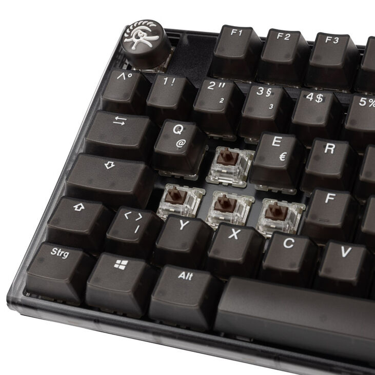 Ducky One 3 Aura Black Gaming Keyboard, RGB LED - MX-Brown image number 4