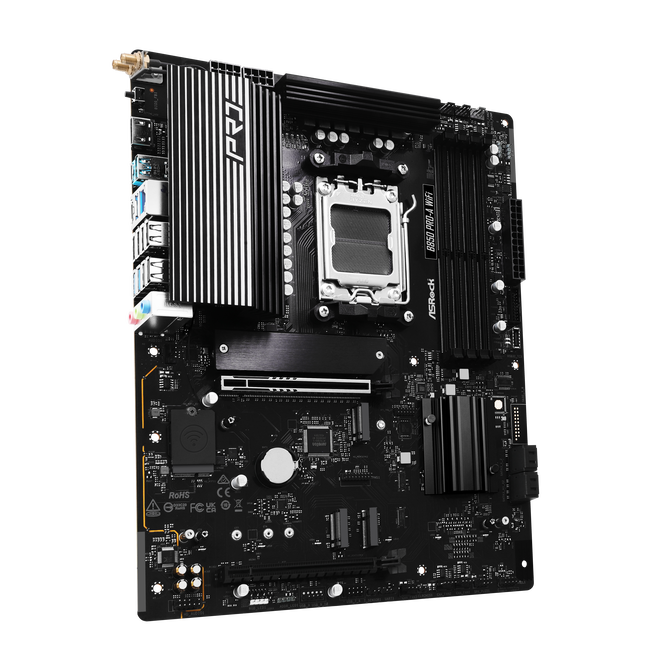 ASROCK B850 Pro-A WiFi motherboard, socket AM5, AMD B850, ATX, DDR5 image number 1