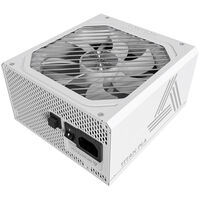 Montech Titan PLA 750W, 80 PLUS & Cybenetics Platinum, modular, PCIe 5.1 - 750 watts, white