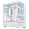 ASUS A31 Plus TG ARGB PC-Geh&auml;use, Midi-Tower, ATX, Tempered Glass - wei&szlig; image number null