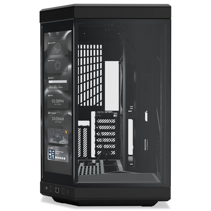 Hyte Y70 Midi Tower Touch - schwarz image number 1