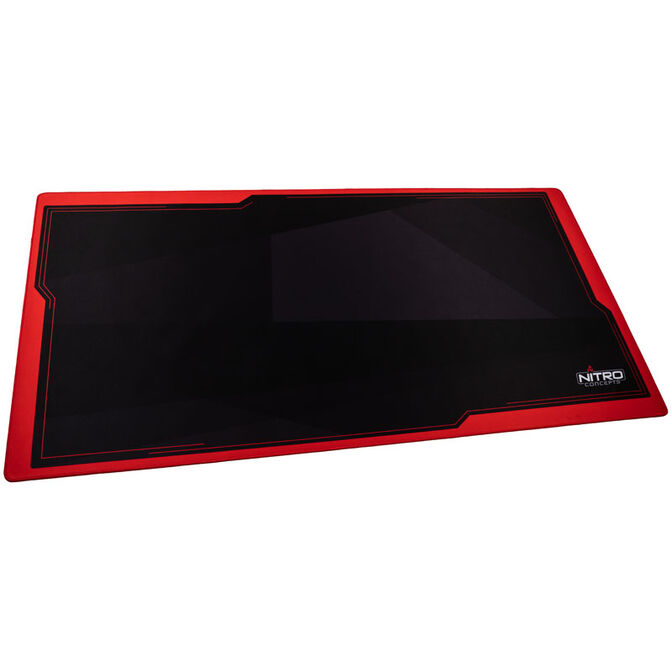 Nitro Concepts Deskmat, 1600x800mm - Black/Red image number 0