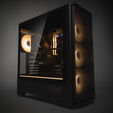 KingForge Gaming-PC Gold, AMD Ryzen 5 7500X3D, RTX 5070, Phanteks Eclipse G400A &ndash; Fertig-PC image number null