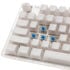 Ducky One 3 Aura White Gaming Tastatur, RGB LED - MX-Blue (US) image number null
