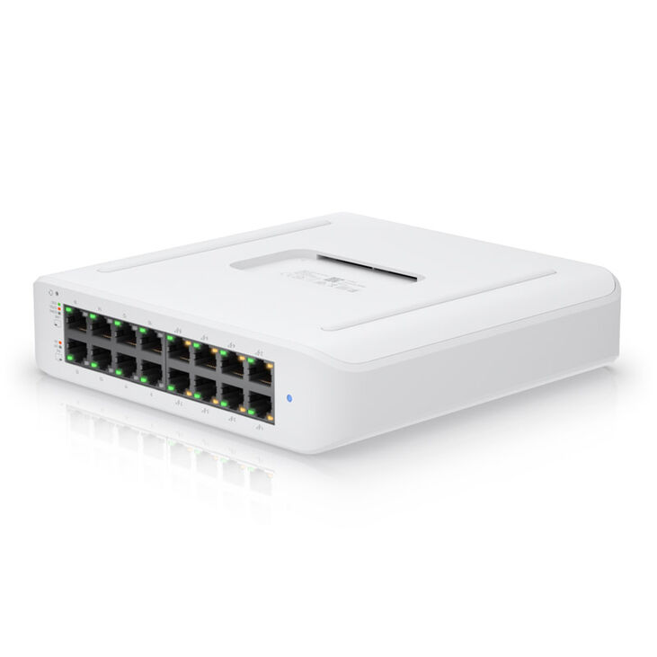 Ubiquiti UniFiSwitch Lite 16 Desktop Gigabit Managed Switch - 8x PoE+ image number 2
