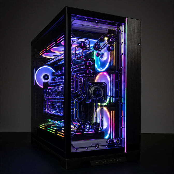 Stealkey Customs Lian Li O11 Dynamic EVO XL x Stealkey Crosscool II D-RGB image number 2