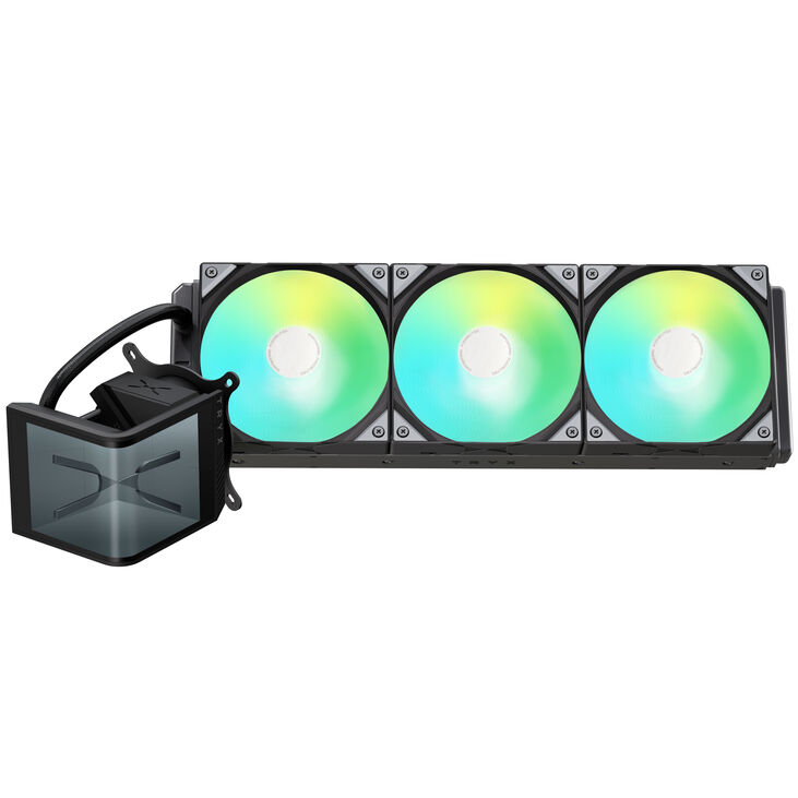 TRYX PANORAMA SE ARGB 360 Komplett-Wasserkühlung, 3D-AMOLED-Display - 360mm, schwarz image number 2