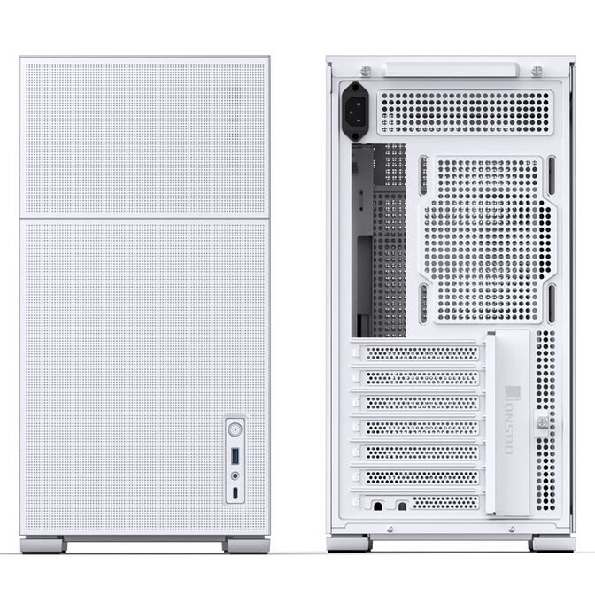 Jonsbo D41 MESH ATX Geh&auml;use, Tempered Glass - wei&szlig; image number 3