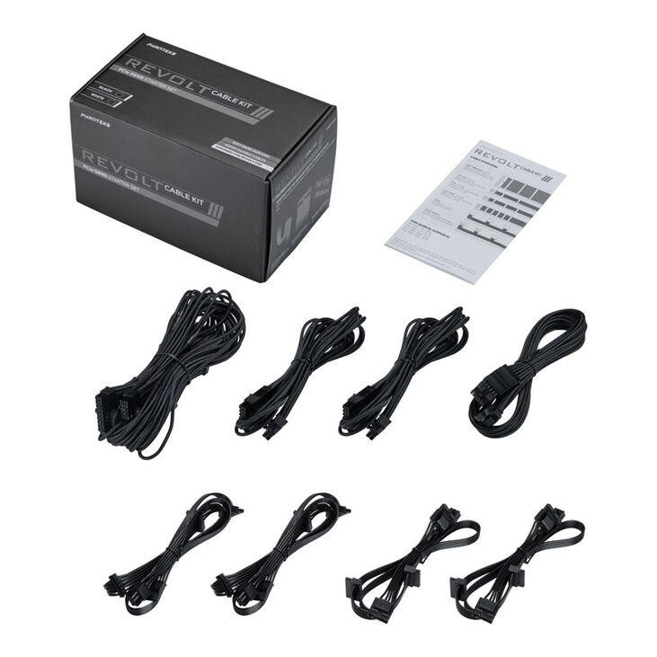 Phanteks Revolt 1200W Platinum Bundle, Netzteil mit Cable Kit - schwarz image number 19