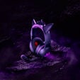 Razer Kraken Kitty V2 Gaming Headset, USB, Chroma RGB - Pok&eacute;mon Gengar Edition image number null