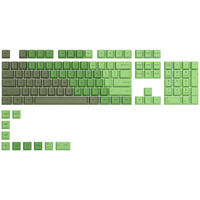 Glorious GPBT Keycaps - 114 PBT Caps, ANSI, US Layout,  Olive