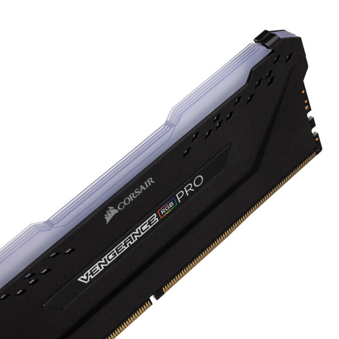 Corsair Vengeance RGB Pro DDR4-3000 RAM, CL16 - 32 GB Dual-Kit - black image number 4