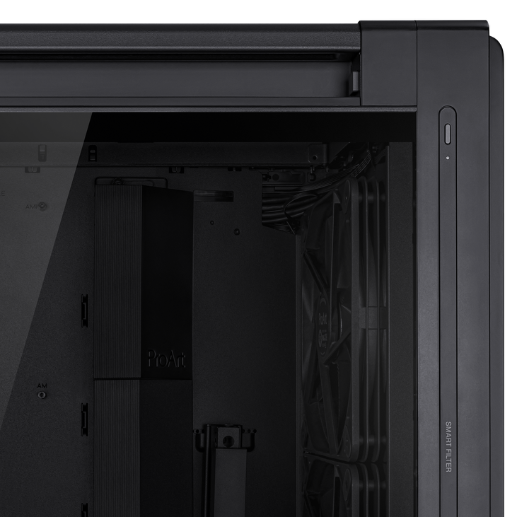 ASUS ProArt PA602 Full Tower, Tempered Glass - black image number 11