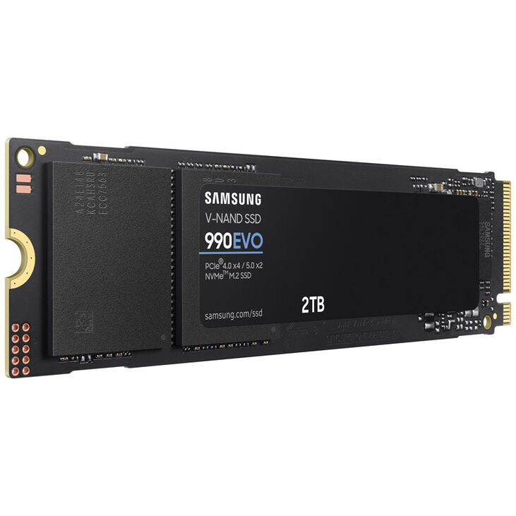 Samsung 990 EVO Series NVMe SSD, PCIe 4.0 M.2 Type 2280 - 2 TB image number 1