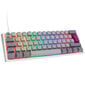 Ducky One 3 Mist Grey Mini Gaming Keyboard, RGB LED - MX-Speed-Silver