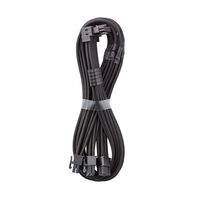 CableMod C-Series Pro Anschlusskabel - Variante A, 90&deg;, 16-Pin zu 3x 8-Pin PCIe, schwarz
