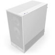 NZXT H5 Flow RGB PC-Geh&auml;use, Midi-Tower, ATX, RGB, Tempered Glass - wei&szlig; image number null
