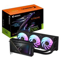 GIGABYTE Aorus GeForce RTX 5080 Xtreme Waterforce 16G, 16384 MB GDDR7