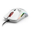 Glorious Model O (white, matte) + Bungee (white) + Model O G-Skatez image number null