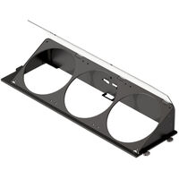 HAVN HS 420 Angled Bottom Fan Bracket - schwarz