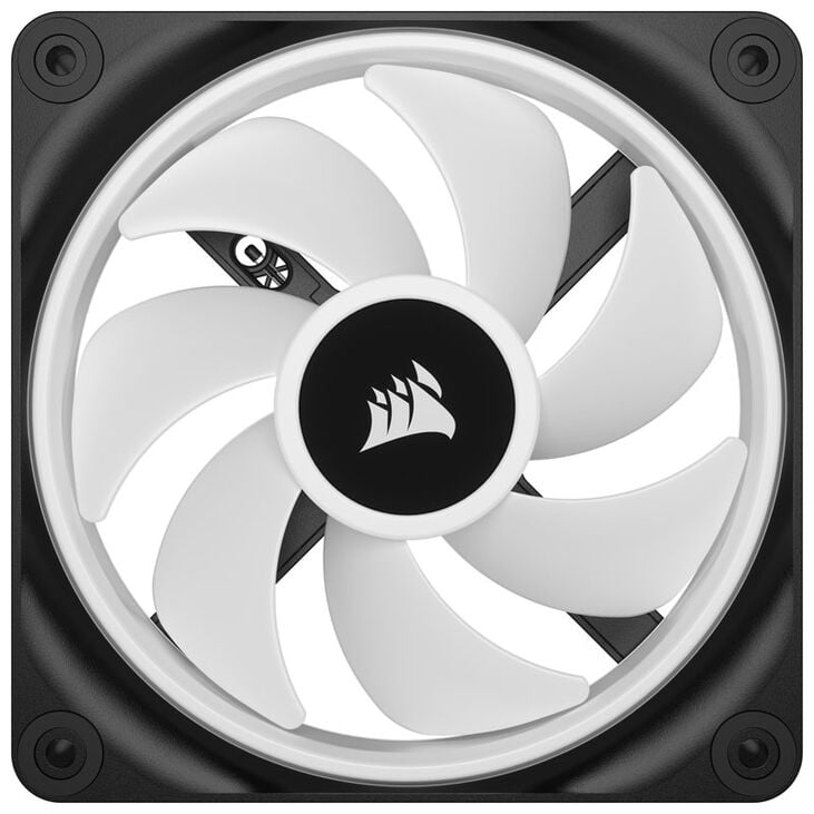 Corsair iCUE LINK QX120 RGB Series, PWM Lüfter - 120mm, schwarz image number 3