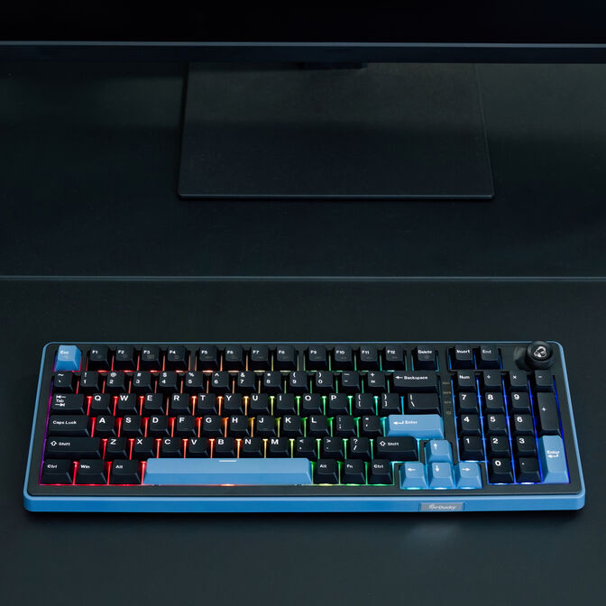 Ducky OK-M 98 Gaming-Tastatur, 98%, Hot-Swap-f&auml;hig, RGB, ISO - KTT Tactile image number 6
