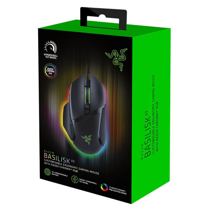 Razer Basilisk V3 Gaming Mouse image number 7