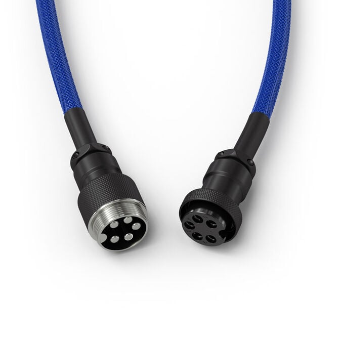 Glorious Coiled Cable Cobalt, USB-C auf USB-A - 1,37m, blue image number 3