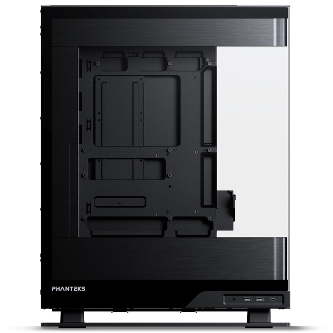 PHANTEKS Evolv X2 PC case, Mid Tower, E-ATX, Tempered Glass, DRGB - black + Glacier One 360M25 Gen2 DRGB AiO water cooling - 360mm image number 7