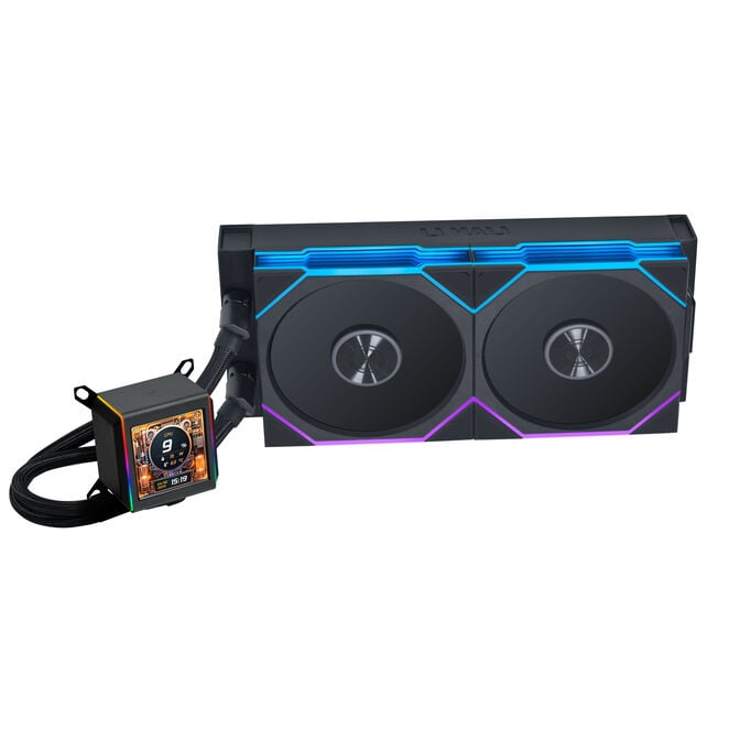 Lian Li Galahad II LCD 280 TL Wireless AIO Cooler - Black image number 6