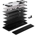 Corsair VANGUARD 96 Gaming-Tastatur, mechanisch, RGB, 8.000 Hz - MLX Plasma Switches, ISO (DE), schwarz/wei&szlig; image number null