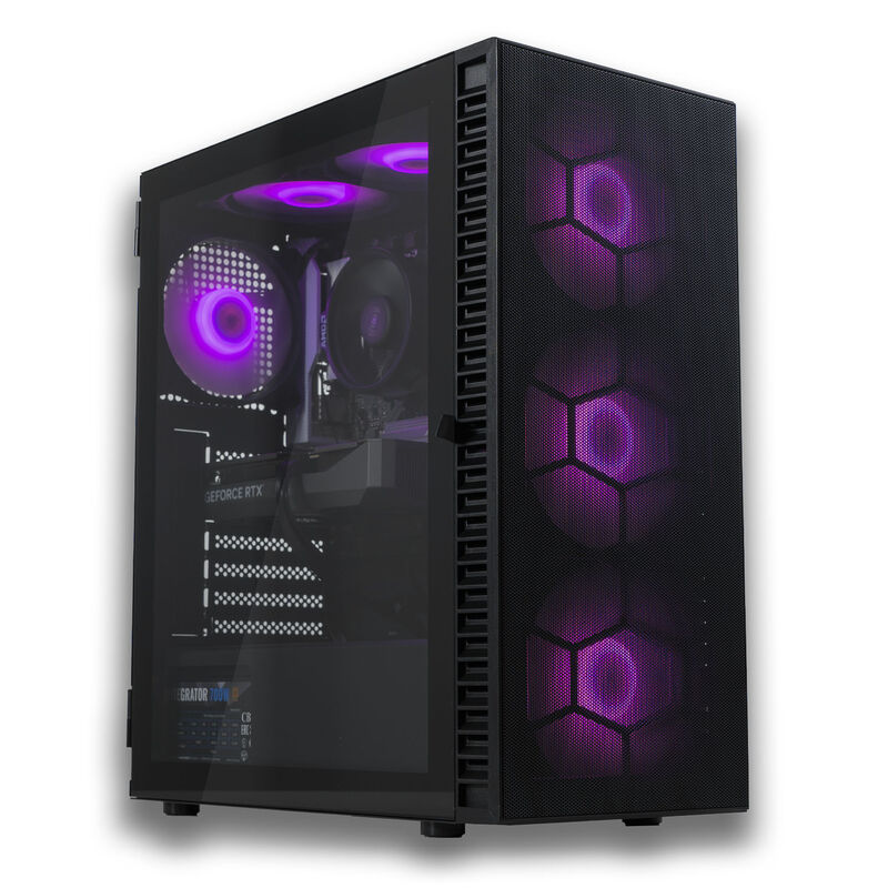 Gaming-PC Mach 2, AMD Ryzen 5 7500F, RTX 5060 Ti 16GB - Fertig-PC , 32 GB DDR5
