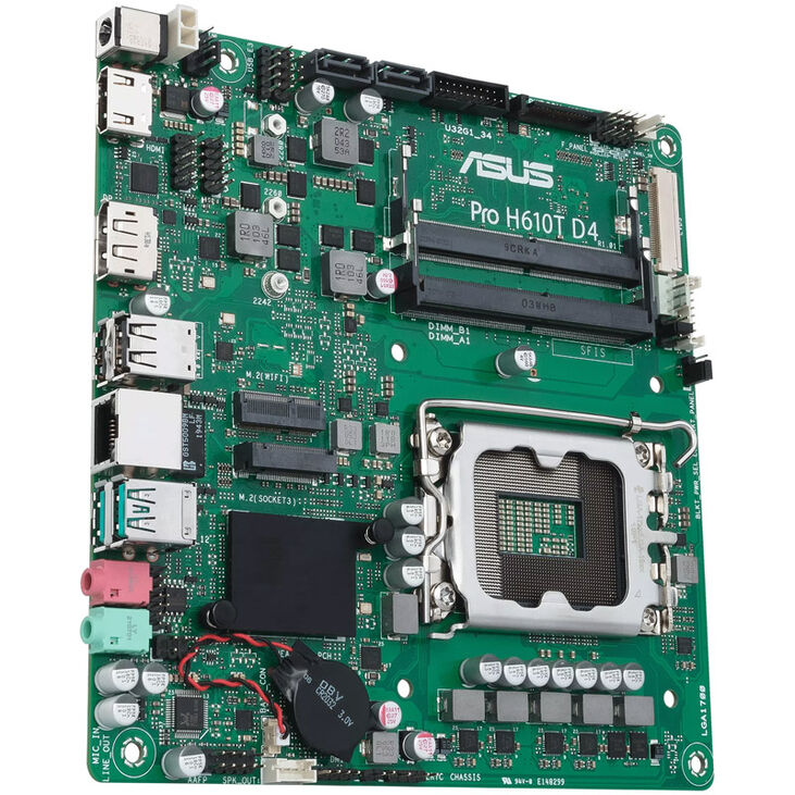 ASUS PRO H610T D4-CSM, Intel H610 motherboard, Socket 1700, DDR4 image number 4