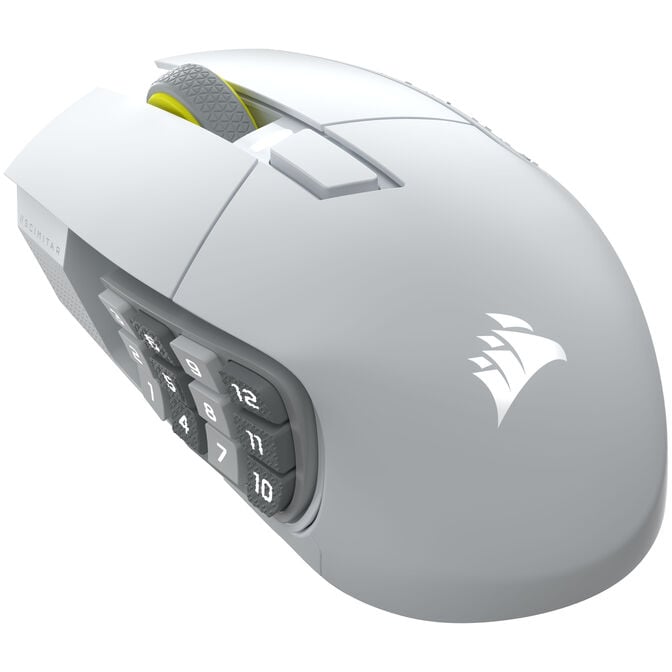 Corsair Scimitar Elite Wireless SE Gaming Mouse - white image number 0