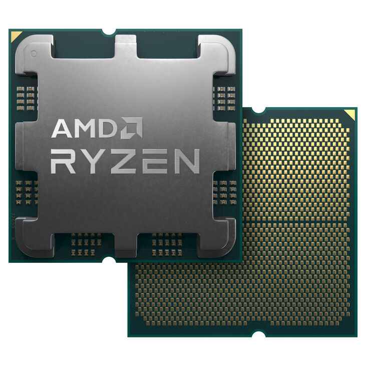 AMD Ryzen 5 9600X CPU, 6 Cores, 5.4 GHz, AM5 (Zen 5) - Boxed, Without Cooler image number 3