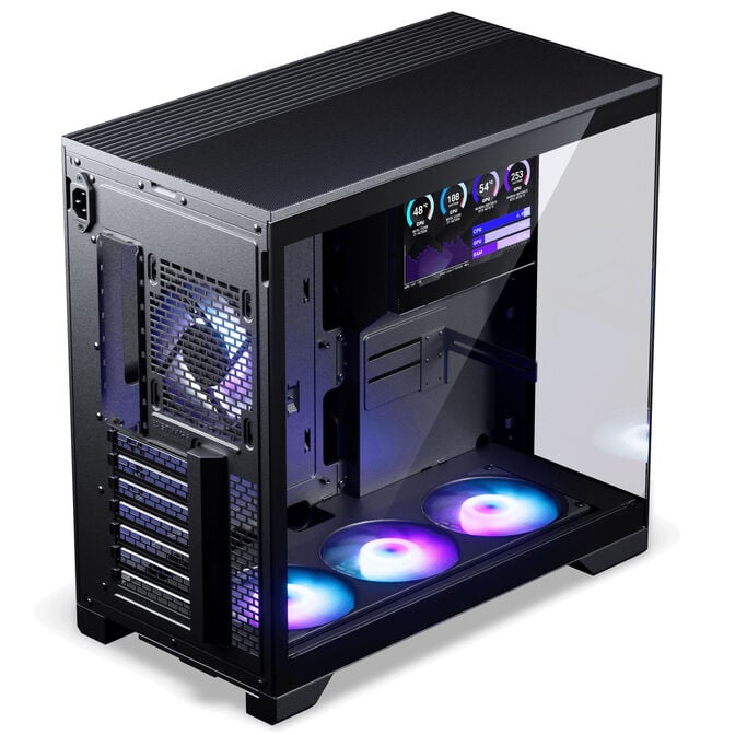 Phanteks XT V5 LCD PC Case, Mid-Tower, ATX, 7-Inch LCD, Tempered Glass - Black image number 5