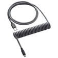 CableMod Classic Coiled Keyboard Cable USB-C zu USB Typ A, Carbon Grey - 150cm image number null