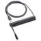 CableMod Classic Coiled Keyboard Cable USB-C zu USB Typ A, Carbon Grey - 150cm