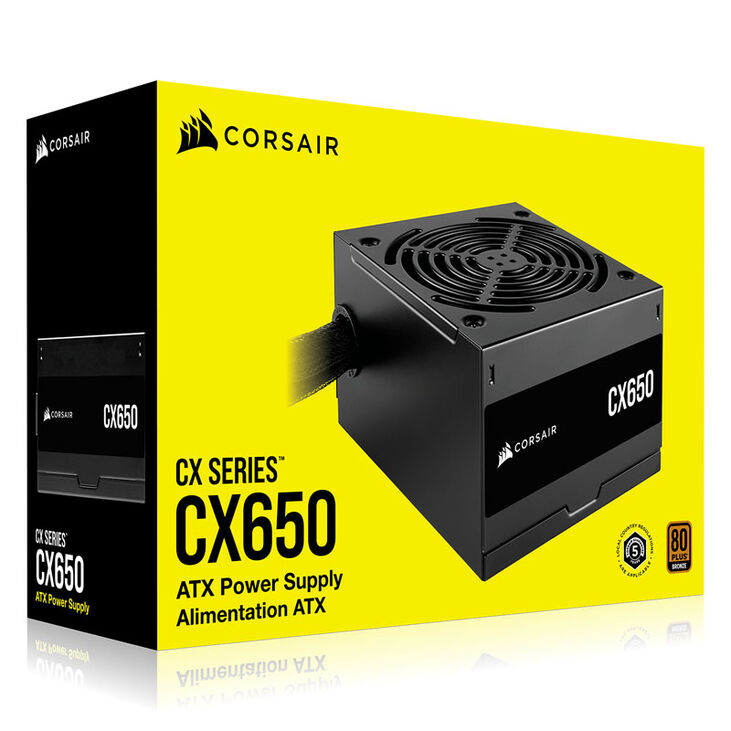 Corsair CX Series CX650 Netzteil 80 PLUS Bronze - 650 Watt image number 6