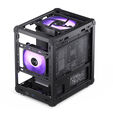 Jonsbo C6 PC-Geh&auml;use, Mini-Tower, Micro-ATX - schwarz image number null