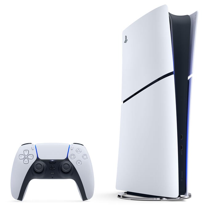 Sony Playstation 5 Slim Digital Edition - 825 GB, wei&szlig; image number 0