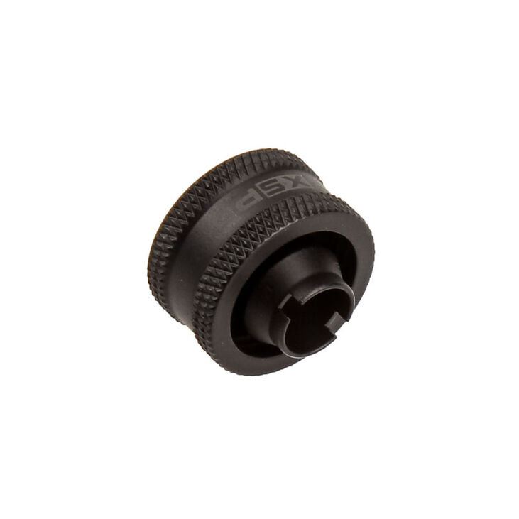 XSPC fitting straight G1/4 inch female thread to 16/10mm - V2, matt black image number 1
