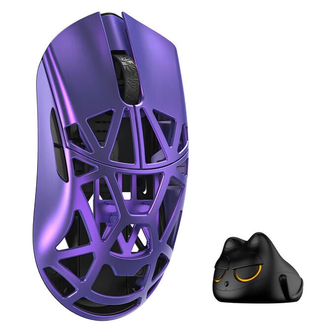 WLMOUSE Beast X Mini Pro Solid Sides Gaming Mouse, Omron Optical Switches - purple image number 0