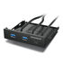 Grey Gear Multi Front Panel with USB Hub image number null