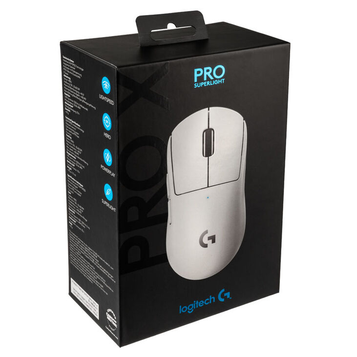 Logitech G PRO X SUPERLIGHT Wireless Gaming Mouse - white image number 8