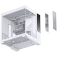 Jonsbo D34 PC-Geh&auml;use, Mini-Tower mATX, Display - wei&szlig; image number null