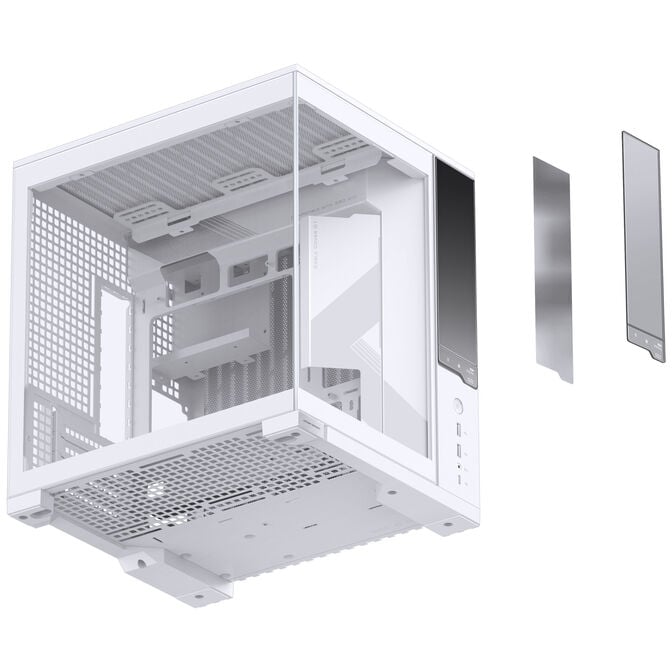 Jonsbo D34 PC-Geh&auml;use, Mini-Tower mATX, Display - wei&szlig; image number 21