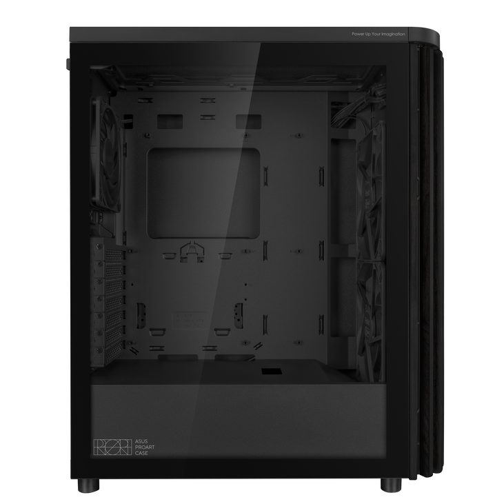 ASUS ProArt PA401 Wood Edition PC-Gehäuse, Midi-Tower,  ATX, Tempered Glass - schwarz image number 8